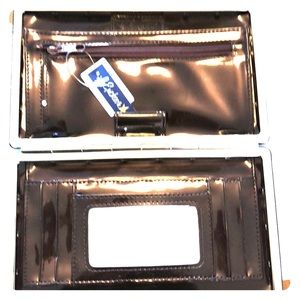L. Erickson faux patent Opera Wallet